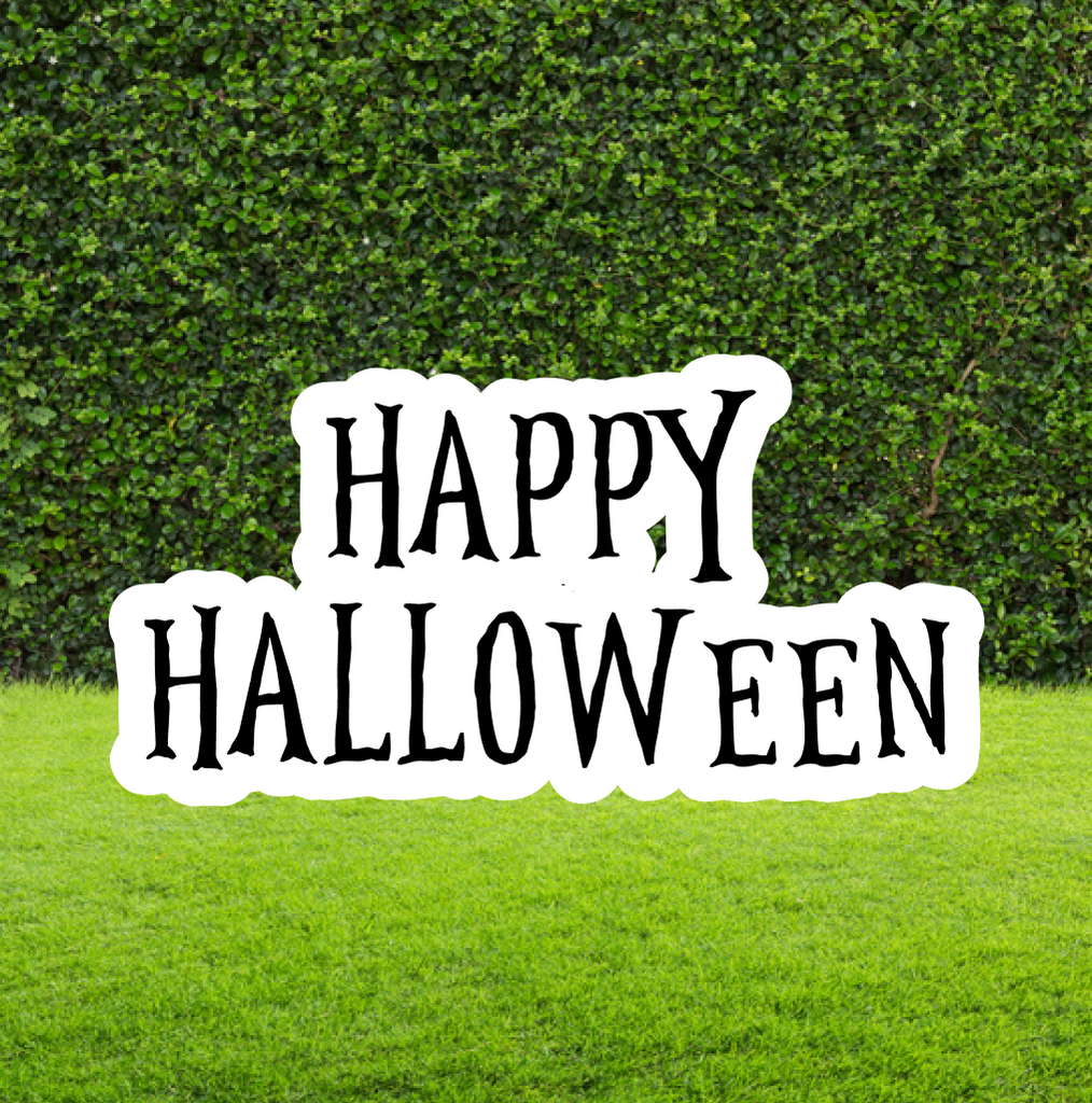 Happy Halloween Sign
