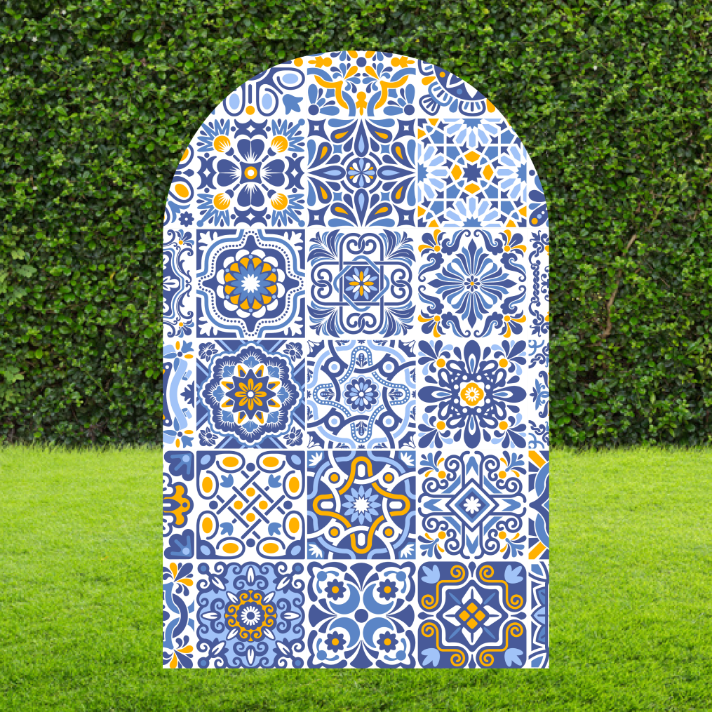 Tile Pattern Arch - Party Sign Cut out and Standee – Party Sign Co