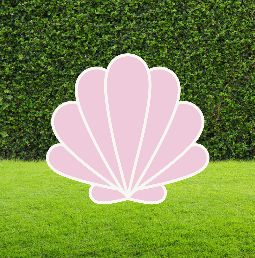 Seashell Cut Out - Party Sign Cut outs and Standees – Party Sign Co