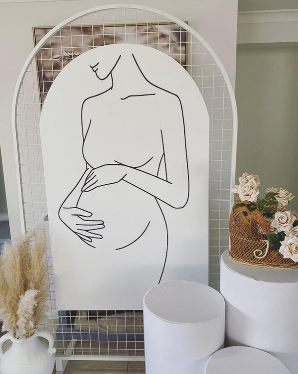 Pregnancy Silhouette Arch