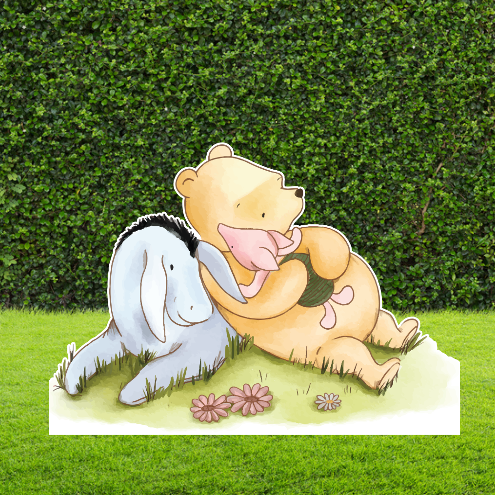 Classic Winnie-the-Pooh Trio Cut Out Set