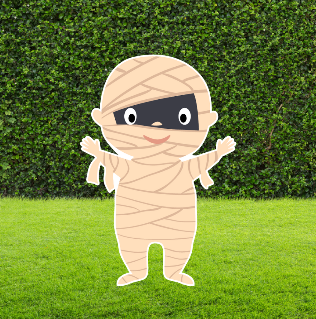 Halloween - Mummy Sign