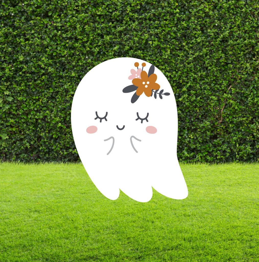 Spooky - Ghost Floral