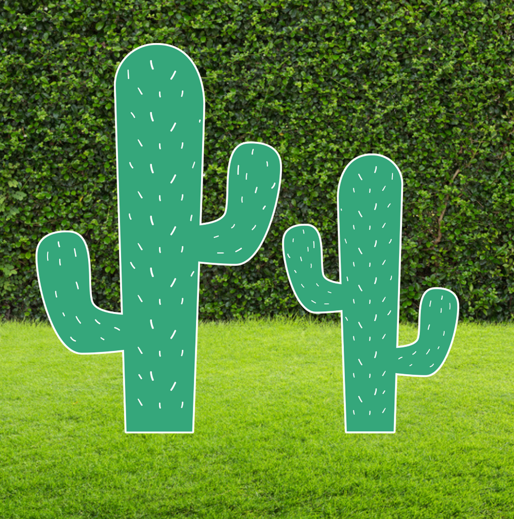 Cactus Pair Cut Out Set