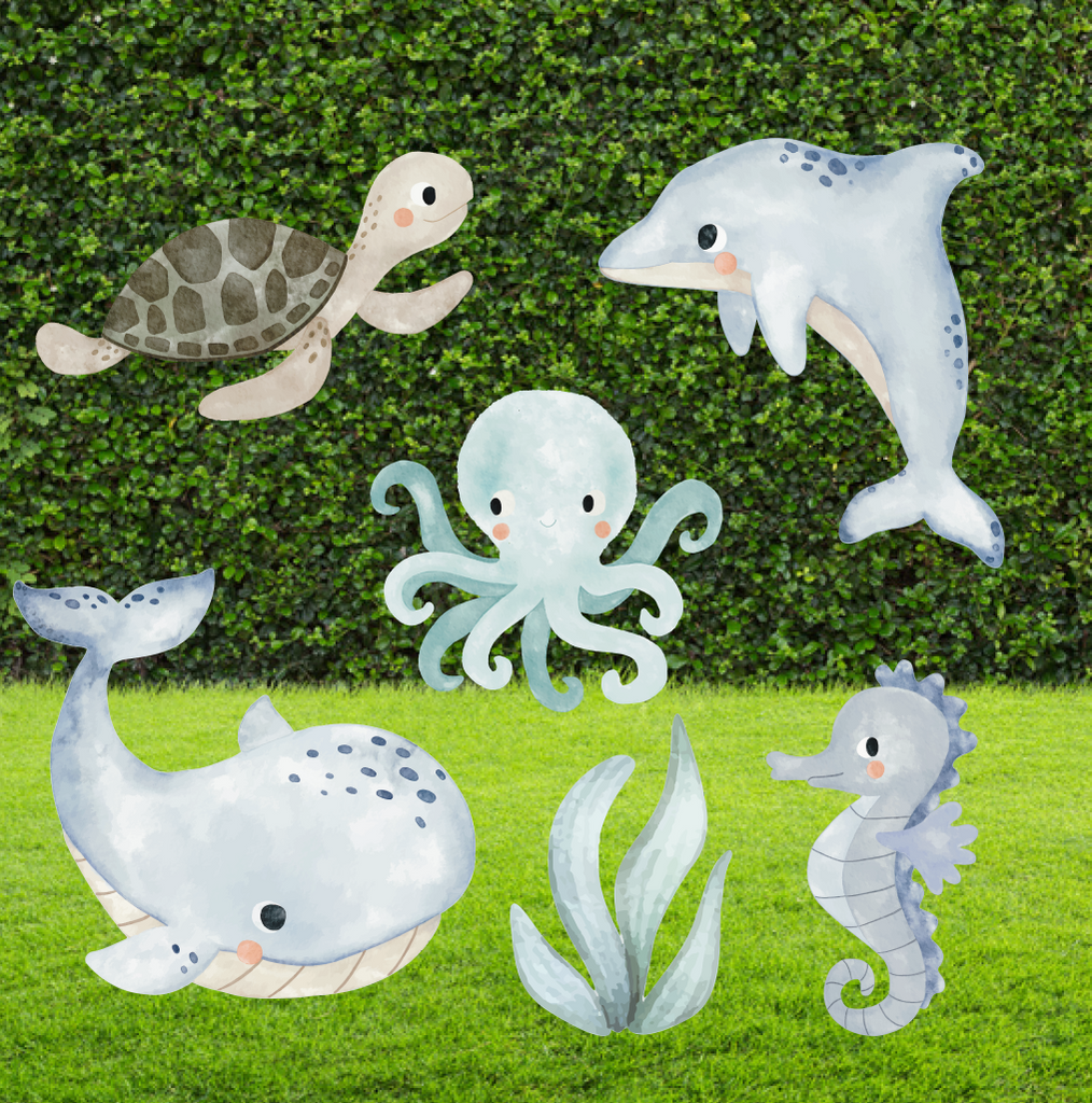 Under the Sea Cut Out Party Prop Set