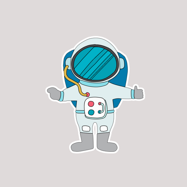 Astronaut Cut Out Style 1