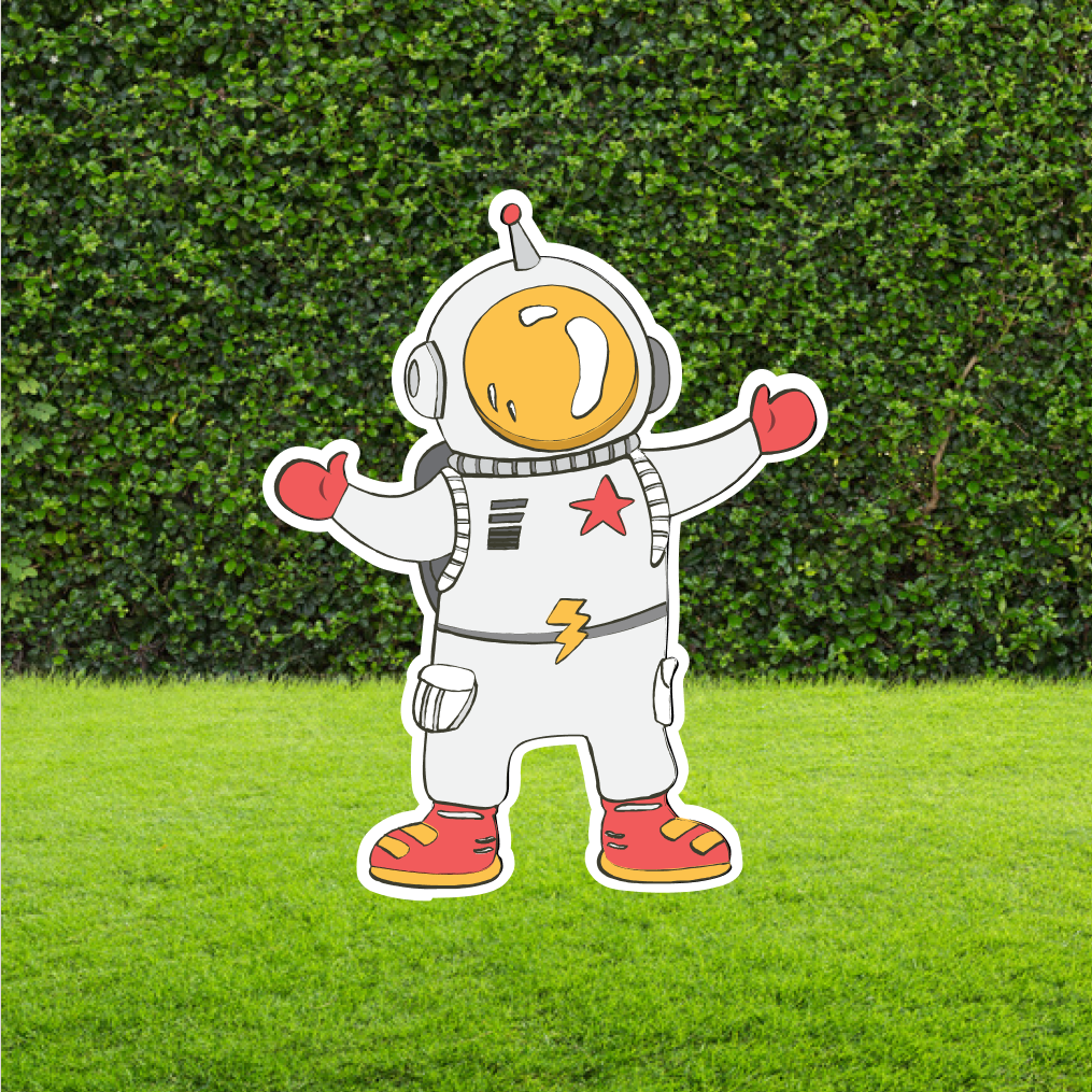 Astronaut Cut Out Style 2