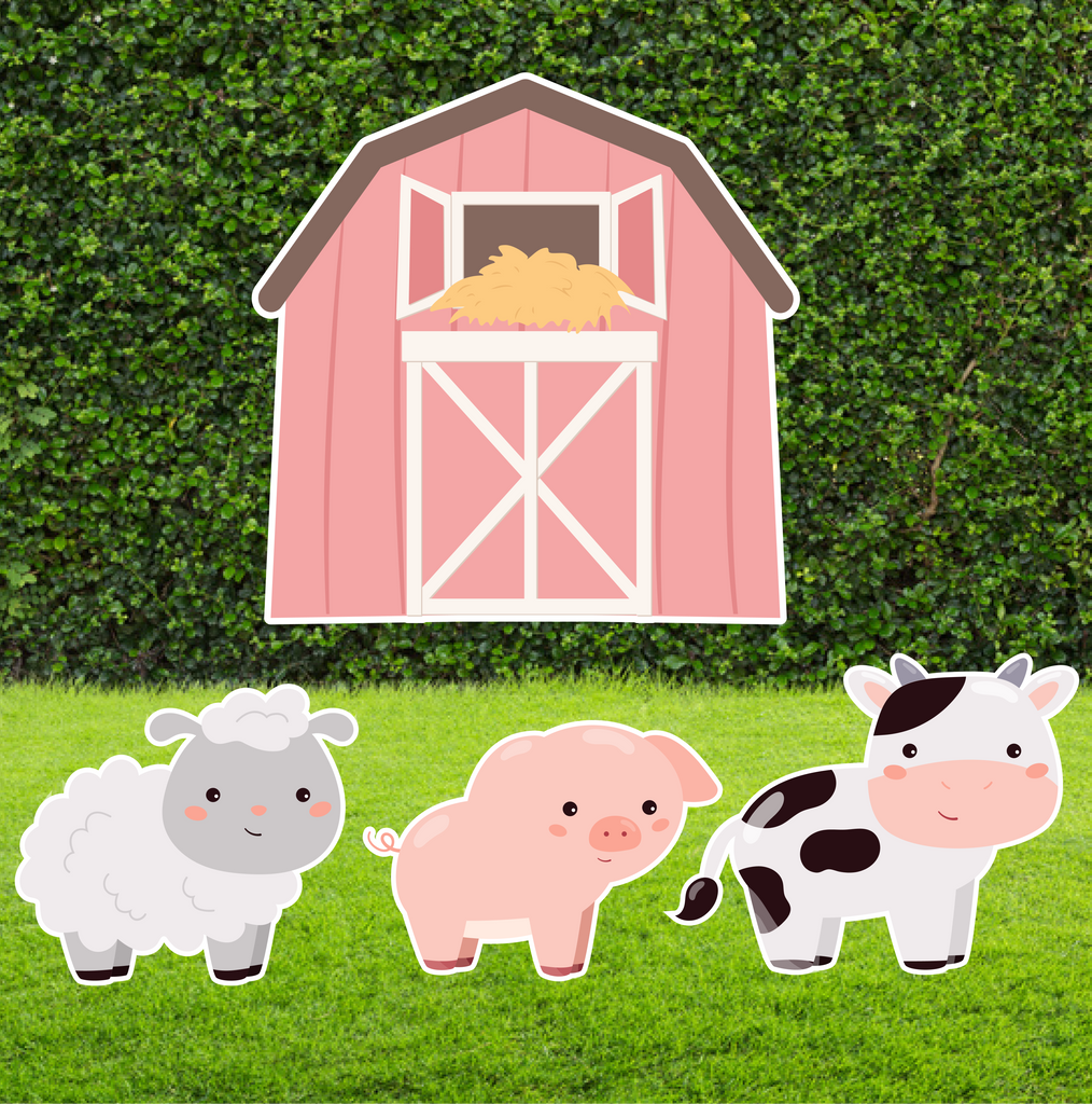 Farm Yard 4 Piece Set