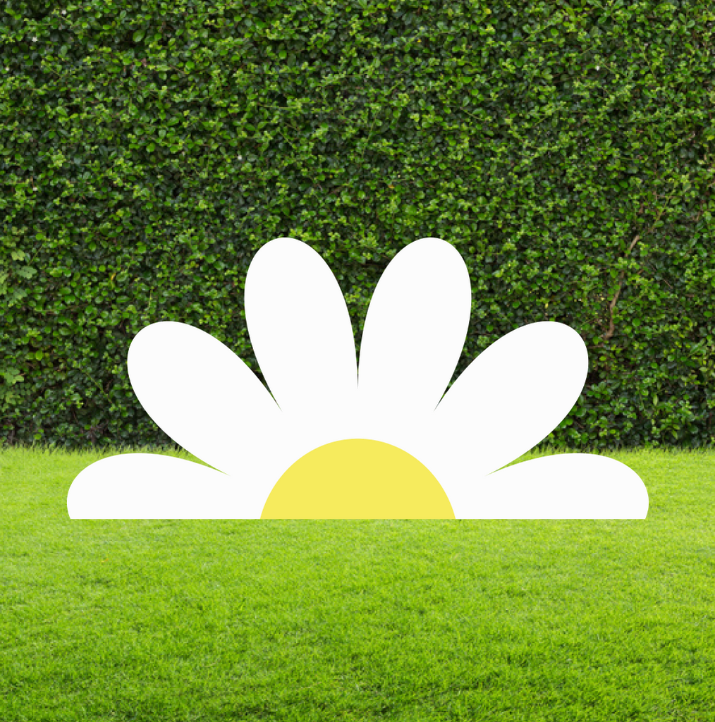 Half Daisy Cut Out