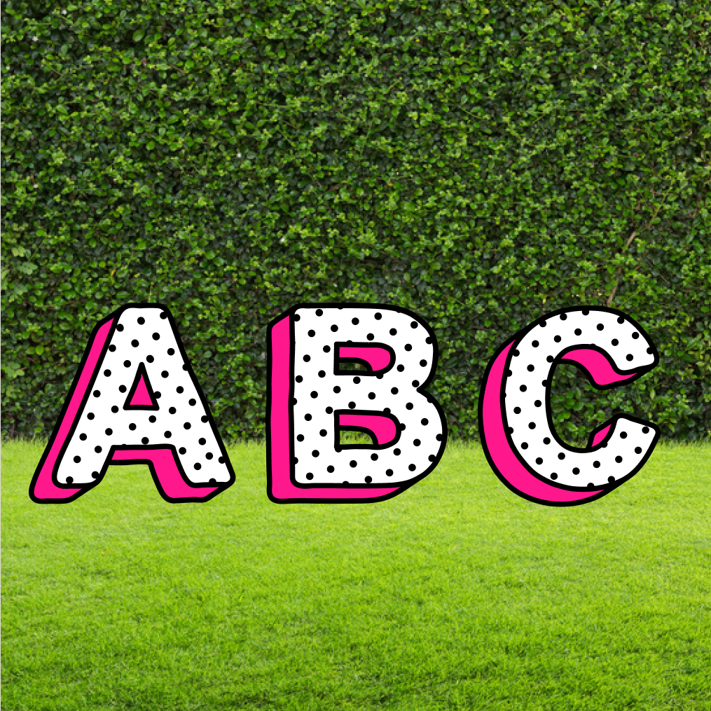POP LOL Letters- Customise Your Sign