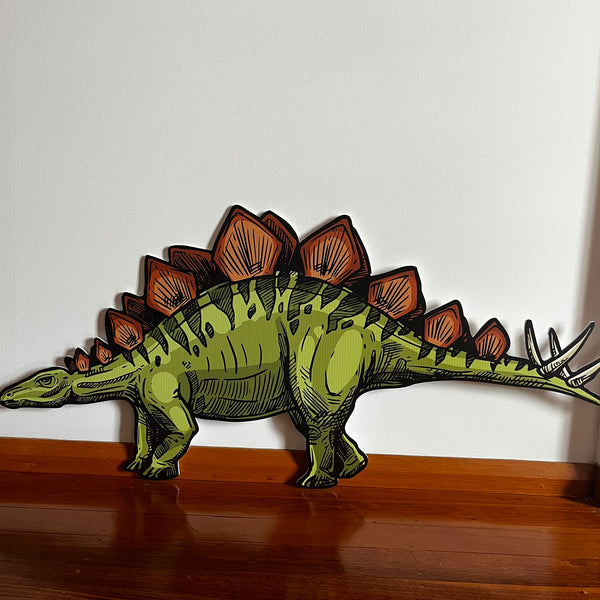 Stegosaurus Dinosaur Cut Out Standee
